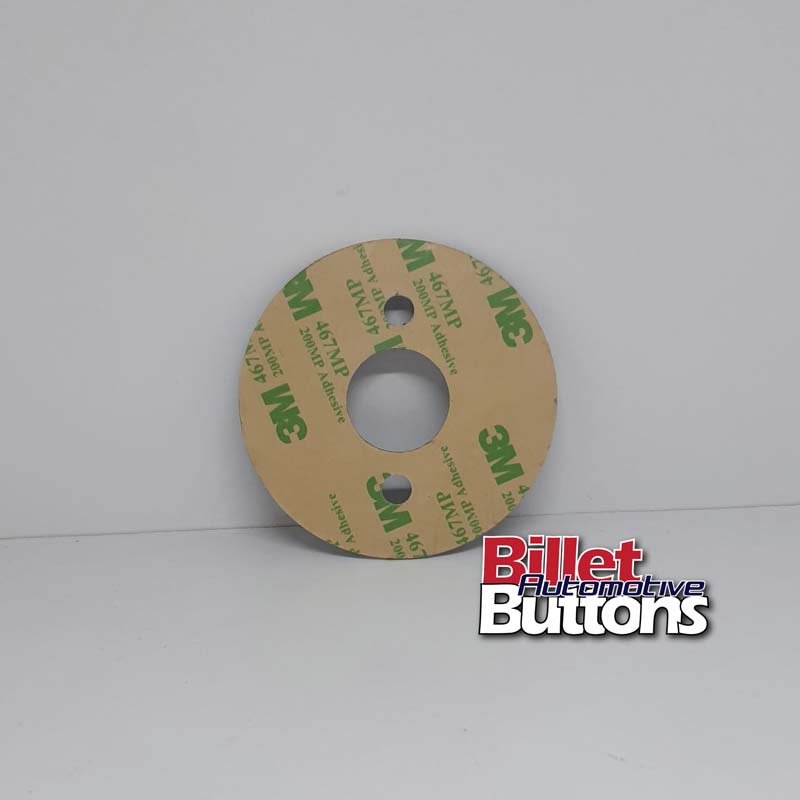 Battery Isolator Label Laser Etched Panel Disc 3M adhesive for car disconnect master switch key