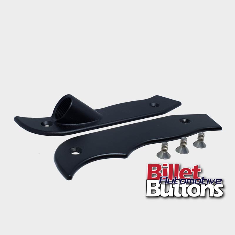 Single/Dual Button Pistol Grip Shifter Plates To Suit B&M TCI Style Magnum Outlaw Grip Shifters