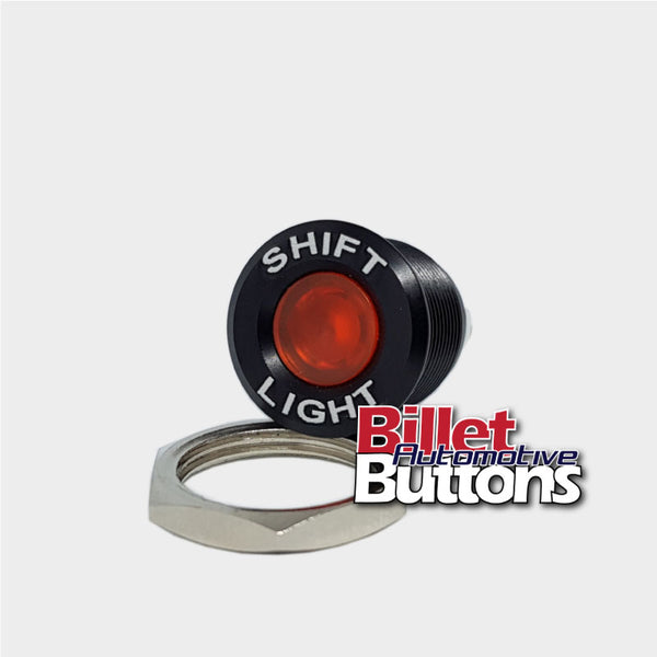 16mm 'SHIFT LIGHT' LED Pilot / Warning Light Small Compact 12V