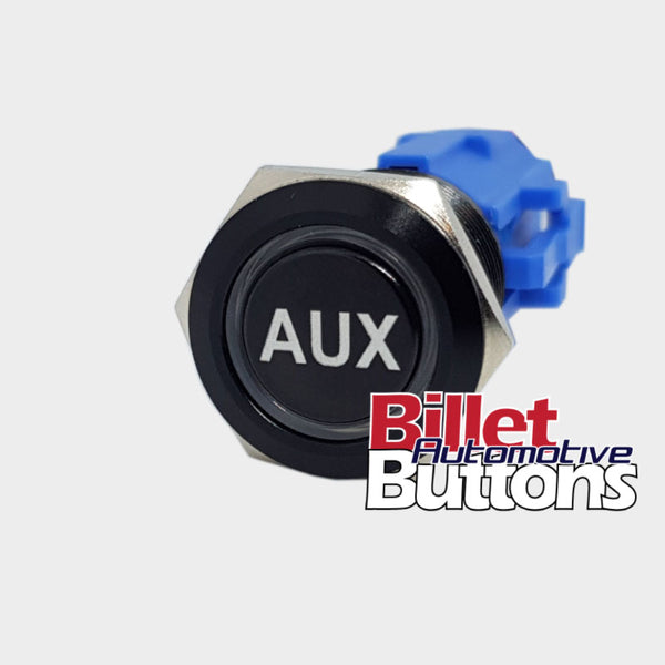 19mm Billet Buttons - Custom Stainless & Black Backlit 12v Switches ...