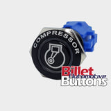 19mm FEATURED 'COMPRESSOR SYMBOL' Billet Push Button Switch Air Comp