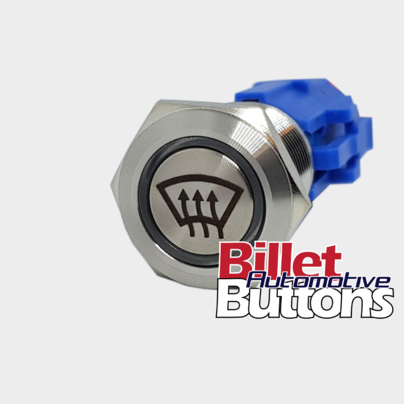 19mm 'FRONT DEMISTER SYMBOL' Billet Push Button Switch Demist – Billet ...