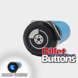 19mm 'DISC BRAKE SYMBOL' Billet Push Button Switch Skid Burnout Line Lock