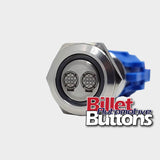 19mm 'SPOT LIGHTS SYMBOL' Billet Push Button Switch Spotties 4x4 LED