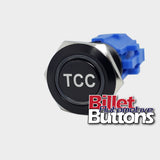 19mm 'TCC' Billet Push Button Switch Torque Converter Clutch Lockup