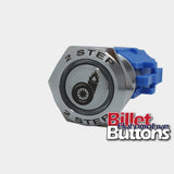 19mm FEATURED '2 STEP' Billet Push Button Switch Launch Control 2step turbo flame