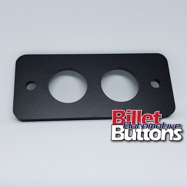 Billet Button 2 hole laser cut switch panel
