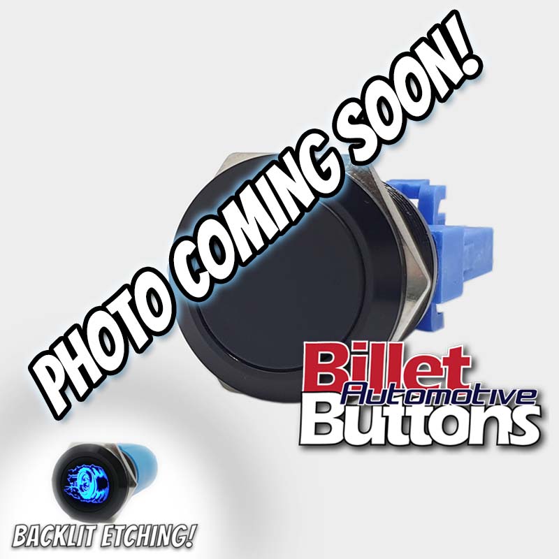 22mm 'BILGE PUMP SYMBOL' Billet Push Button Switch Marine