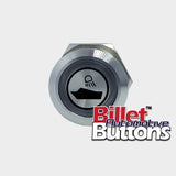 22mm 'ARCH LIGHT REAR SYMBOL' Billet Push Button Switch Marine