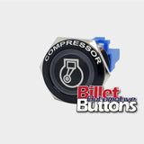 22mm FEATURED 'COMPRESSOR SYMBOL' Billet Push Button Switch Air Comp