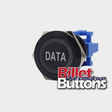 22mm 'DATA' Billet Push Button Switch Logger Logging