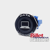 22mm FEATURED 'DATA LOGGING' Billet Push Button Switch Logger
