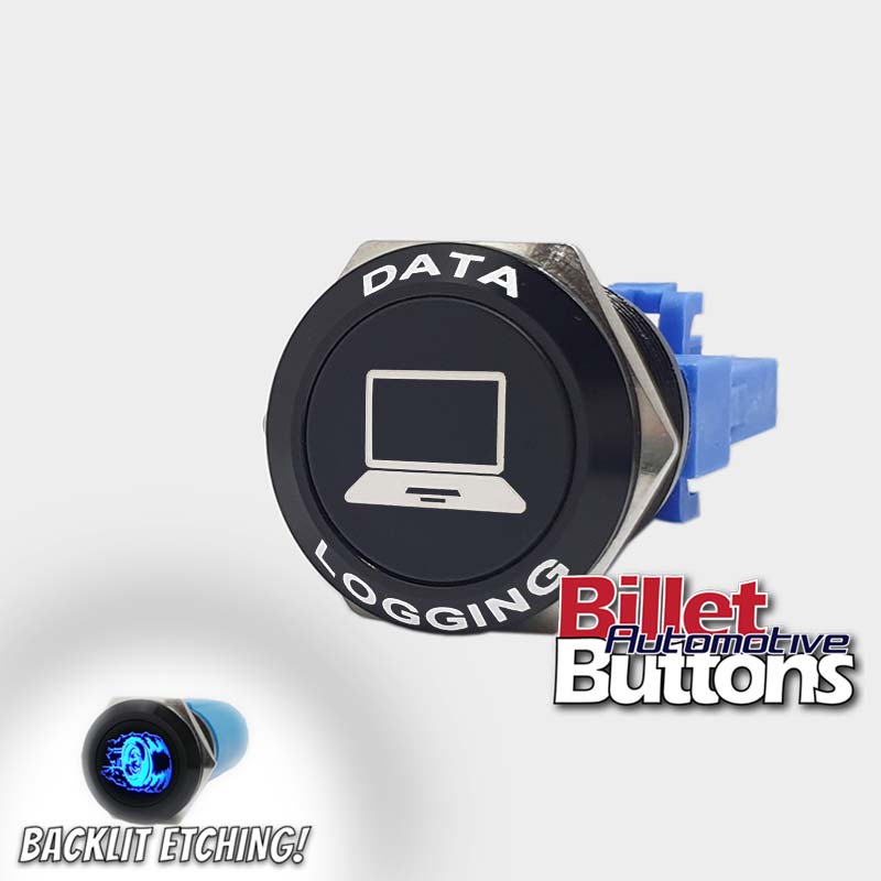 22mm FEATURED 'DATA LOGGING' Billet Push Button Switch Logger – Billet ...