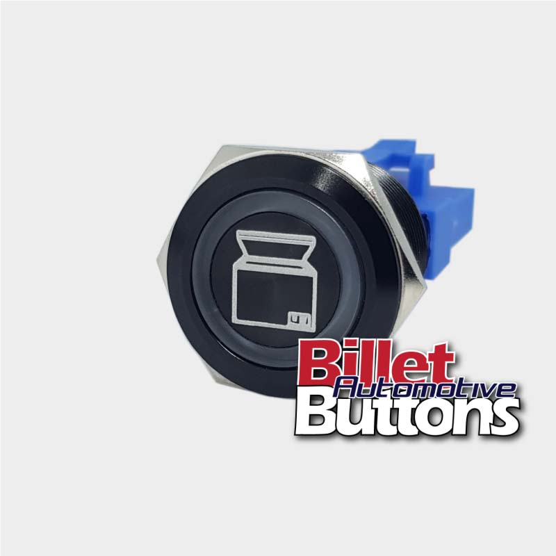 22mm 'FRIDGE SYMBOL' Billet Push Button Switch Cooler Esky