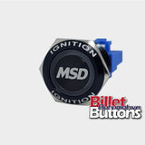 22mm FEATURED 'MSD' Billet Push Button Switch Ignition