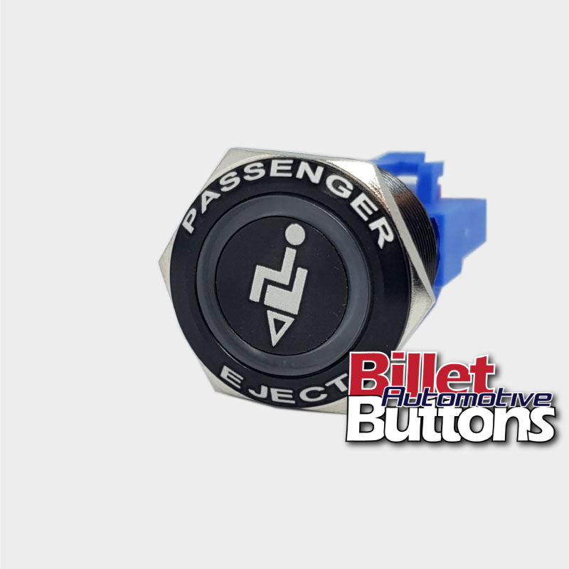 22mm FEATURED 'PASSENGER EJECT' Billet Push Button Switch Ejecto Seat