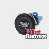 22mm 'WINCH SYMBOL' Billet Push Button Switch Isolator