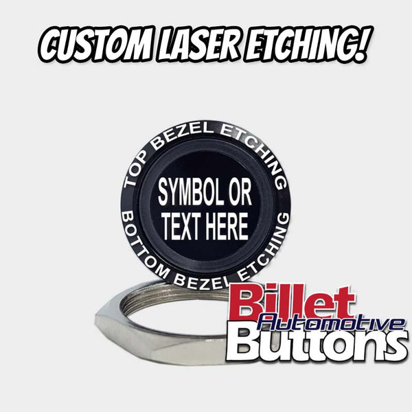 28mm Billet Automotive Buttons - Custom LED Push Button Switches 12v