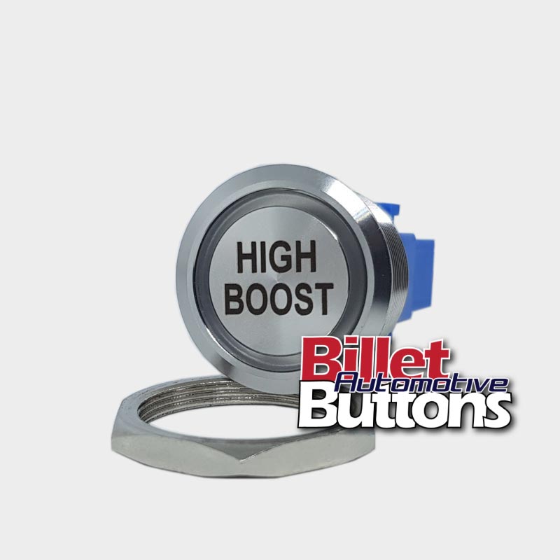 28mm 'HIGH BOOST' Billet Push Button Switch Turbo Boost Controller Sol –  Billet Automotive Buttons