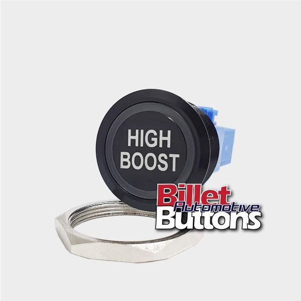 28mm 'HIGH BOOST' Billet Push Button Switch Turbo Boost Controller Solenoid