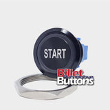 28mm 'START' Billet Push Button Switch Push Start