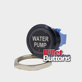 28mm 'WATER PUMP' Billet Push Button Switch Electric