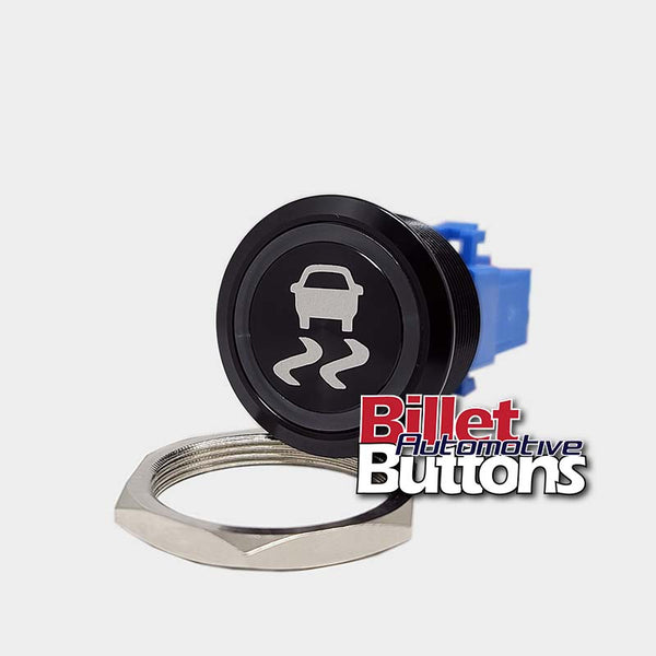 28mm 'TRACTION CONTROL SYMBOL' Billet Push Button Switch Launch Control