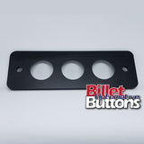 Billet Button 3 hole laser cut switch panel